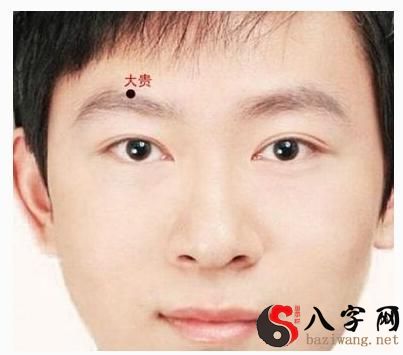 天生有富贵命的男人痣相!