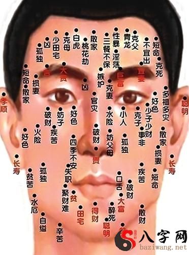 男人5大富贵面部痣相,这些部位有痣的男人会富贵!