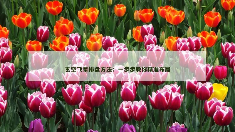 玄空飞星排盘方法:一步步教你精准布局