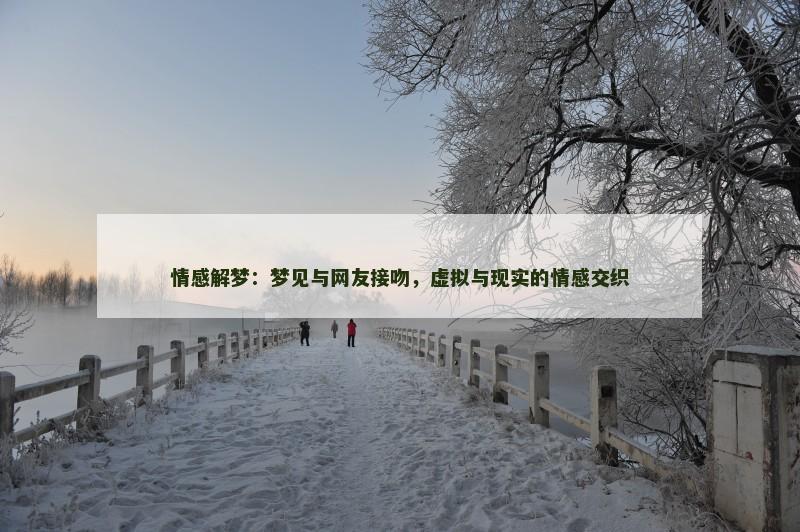 情感解梦：梦见与网友接吻，虚拟与现实的情感交织